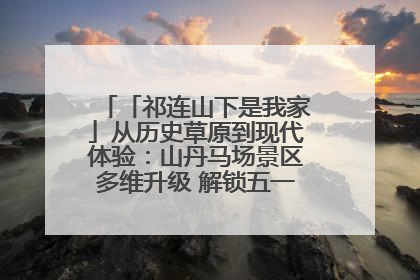 「祁连山下是我家」从历史草原到现代体验：山丹马场景区多维升级 解锁五一文旅新玩法