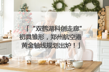 “双鹤湖科创走廊”初具雏形，郑州航空港黄金轴线规划出炉！