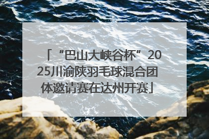 “巴山大峡谷杯”2025川渝陕羽毛球混合团体邀请赛在达州开赛