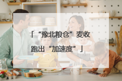 “豫北粮仓”麦收跑出“加速度”
