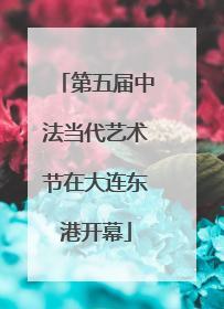 第五届中法当代艺术节在大连东港开幕