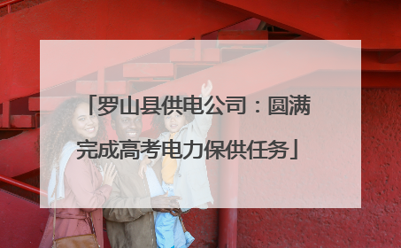 罗山县供电公司：圆满完成高考电力保供任务