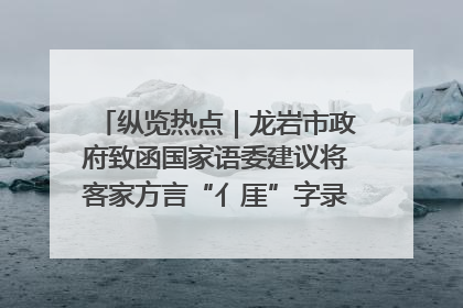 纵览热点｜龙岩市政府致函国家语委建议将客家方言“亻厓”字录入《新华字典》引发热议，当地回应