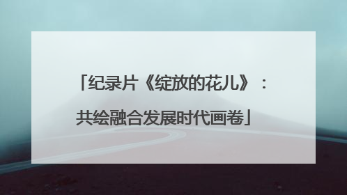 纪录片《绽放的花儿》：共绘融合发展时代画卷