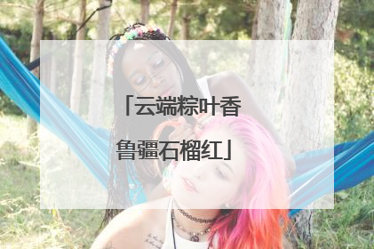 云端粽叶香 鲁疆石榴红