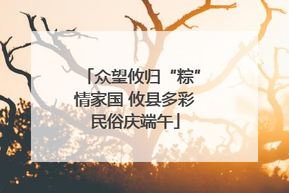 众望攸归“粽”情家国 攸县多彩民俗庆端午