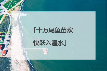 十万尾鱼苗欢快跃入湟水