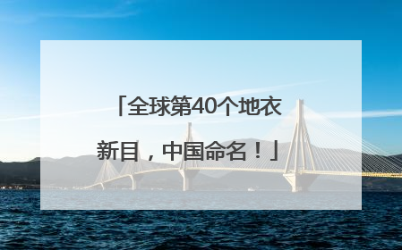 全球第40个地衣新目，中国命名！