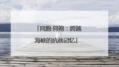同胞·同袍：跨越海峡的抗战记忆