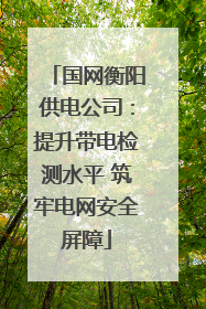 国网衡阳供电公司：提升带电检测水平 筑牢电网安全屏障
