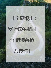 宁夏银川：塞上端午聚同心 港澳台侨共传情
