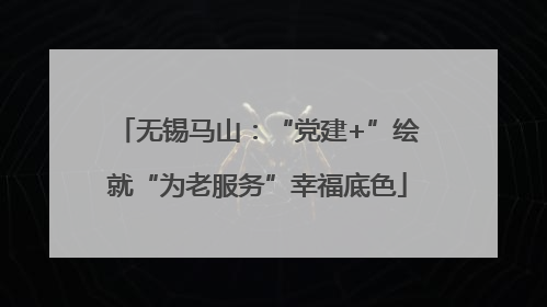无锡马山：“党建+”绘就“为老服务”幸福底色