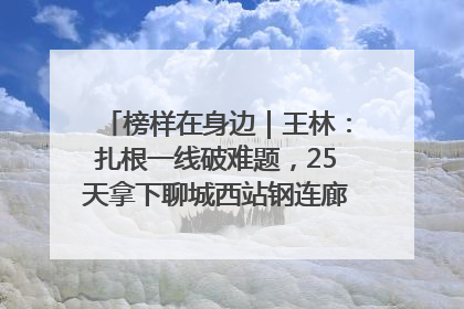 榜样在身边｜王林：扎根一线破难题，25天拿下聊城西站钢连廊“硬核”工程