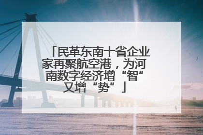 民革东南十省企业家再聚航空港，为河南数字经济增“智”又增“势”