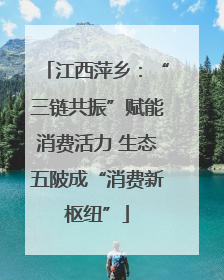 江西萍乡：“三链共振”赋能消费活力 生态五陂成“消费新枢纽”