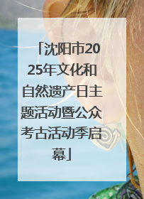 沈阳市2025年文化和自然遗产日主题活动暨公众考古活动季启幕
