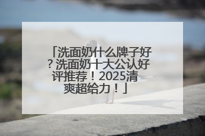 洗面奶什么牌子好？洗面奶十大公认好评推荐！2025清爽超给力！