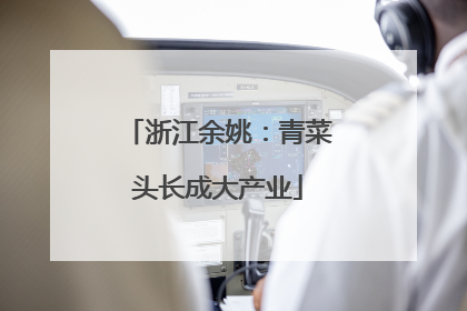 浙江余姚：青菜头长成大产业