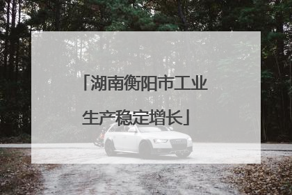 湖南衡阳市工业生产稳定增长