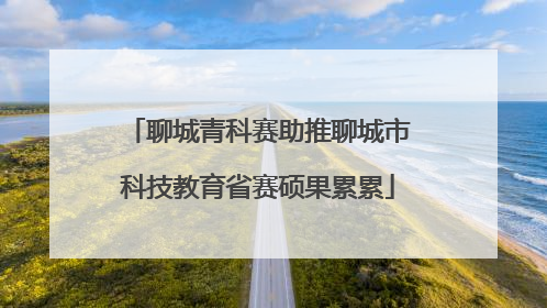 聊城青科赛助推聊城市科技教育省赛硕果累累