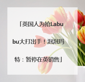 英国人为抢Labubu大打出手！泡泡玛特：暂停在英销售