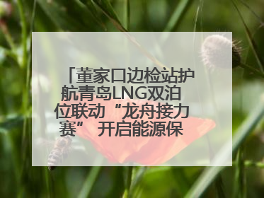 董家口边检站护航青岛LNG双泊位联动“龙舟接力赛” 开启能源保供新篇章
