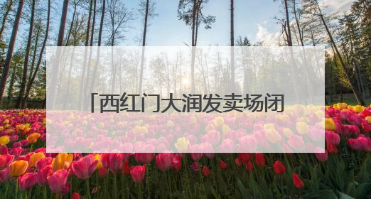 西红门大润发卖场闭店，七鲜超市接棒