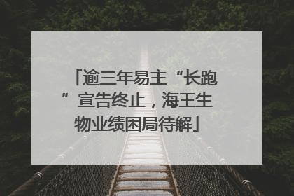 逾三年易主“长跑”宣告终止，海王生物业绩困局待解