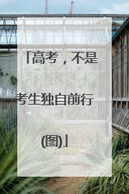 高考，不是考生独自前行(图)