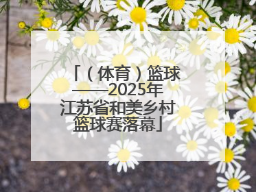 （体育）篮球——2025年江苏省和美乡村篮球赛落幕