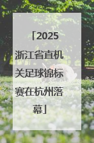 2025浙江省直机关足球锦标赛在杭州落幕